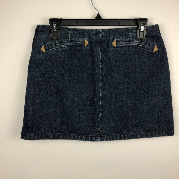 Vintage Tommy Hilfiger Jeans Blue Denim Mini Skirt - Picture 7 of 8